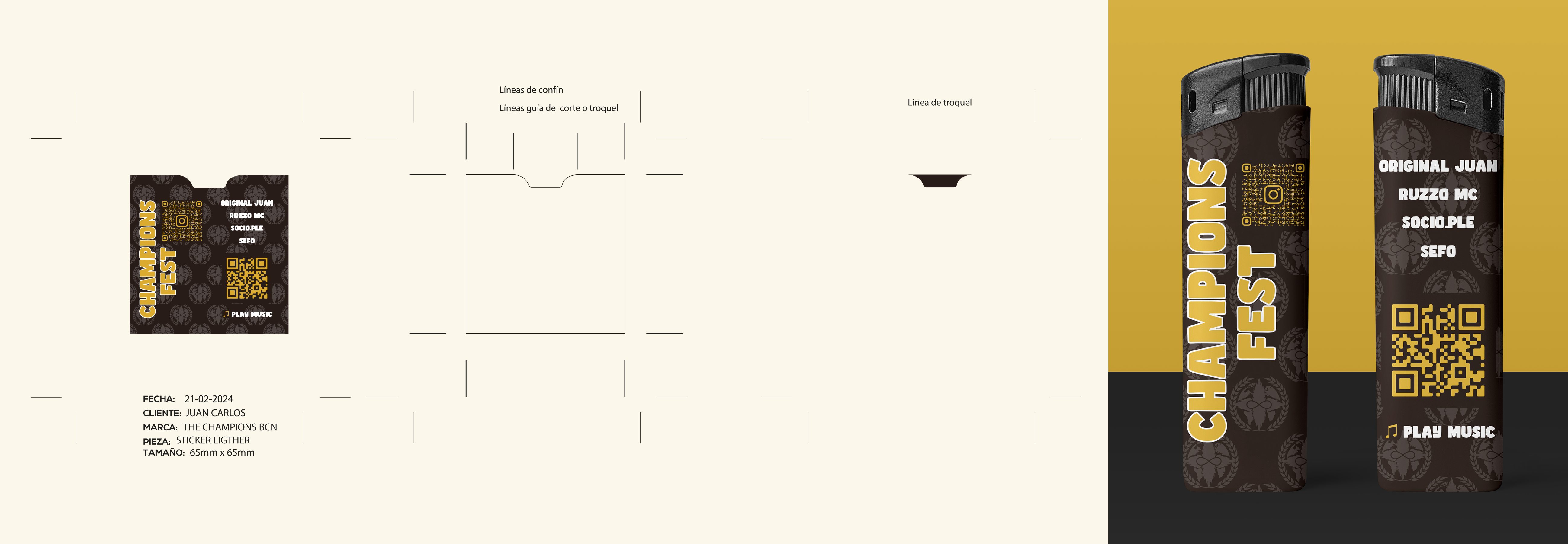 Diseño Troquel Encendedor